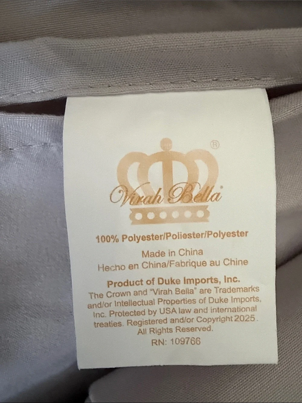 Neutral Light gray Sheet Set with Elastic Fitted Sheet